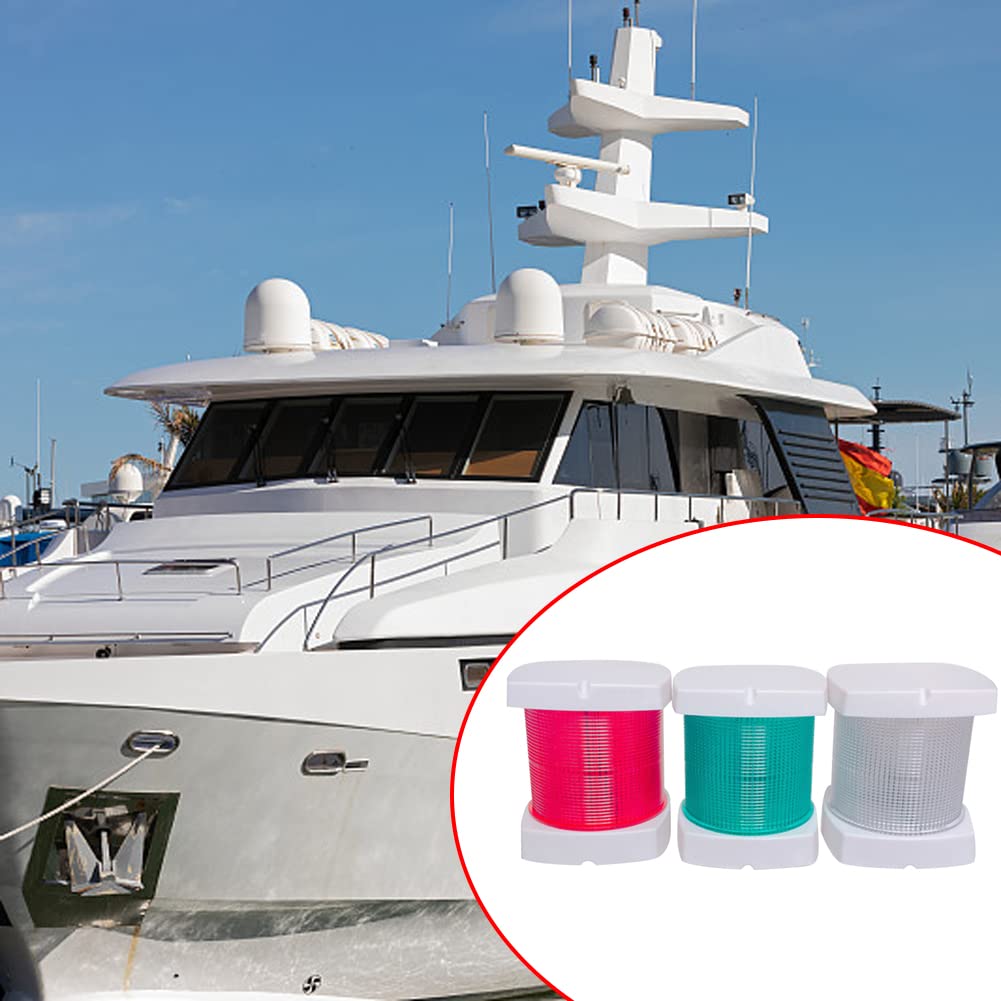 Luce LED Per Barca 12V - Fanale Di Poppa In Acciaio Inox Impermeabile IP66 Per Yacht