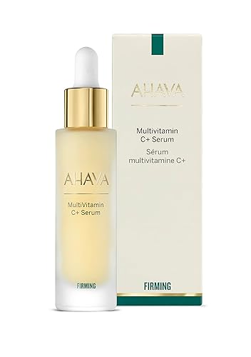 Miniatura 2 de AHAVA Suero reafirmante multivitamina C+, enriquecido con antioxidantes, pantenol, vitamina E, goma de xantano y Osmoter mezcla exclusiva de