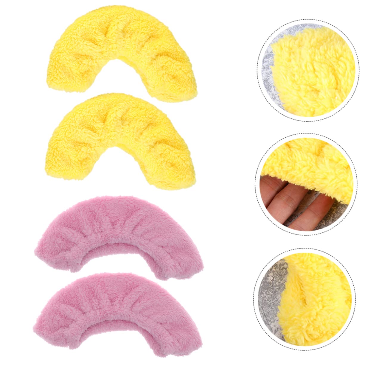 Yardwe 6 Paires De Patins À Glace Enfant Polyester Équipement De Protection