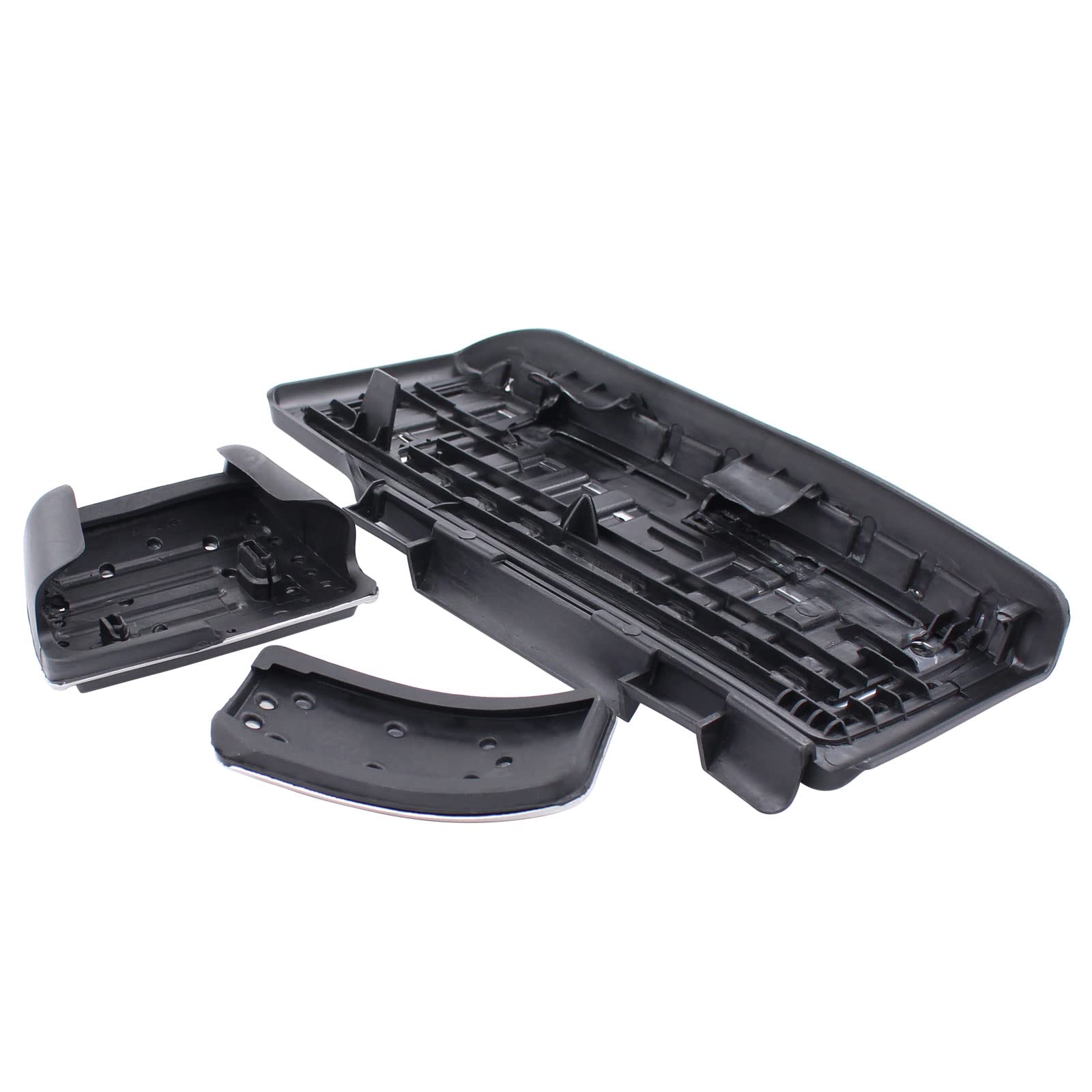 Pedalabdeckung Pedalkappen Pedalsatz Fußpedal Bremspedal Gaspedal Fußstütze Pedale Abdeckung Pedalauflage Automatikgetriebe für Octavia 5E Superb 3V Karoq Kodiaq Leon 5F Ateca Tarraco Formentor