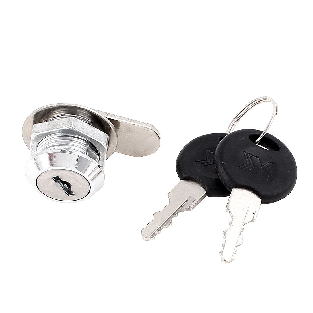 Uxcell Silver Sourcingmap Tubular Cabinet Toolbox Safe No.5 Cam Quarter Turn Lock 18Mm Thread Panel