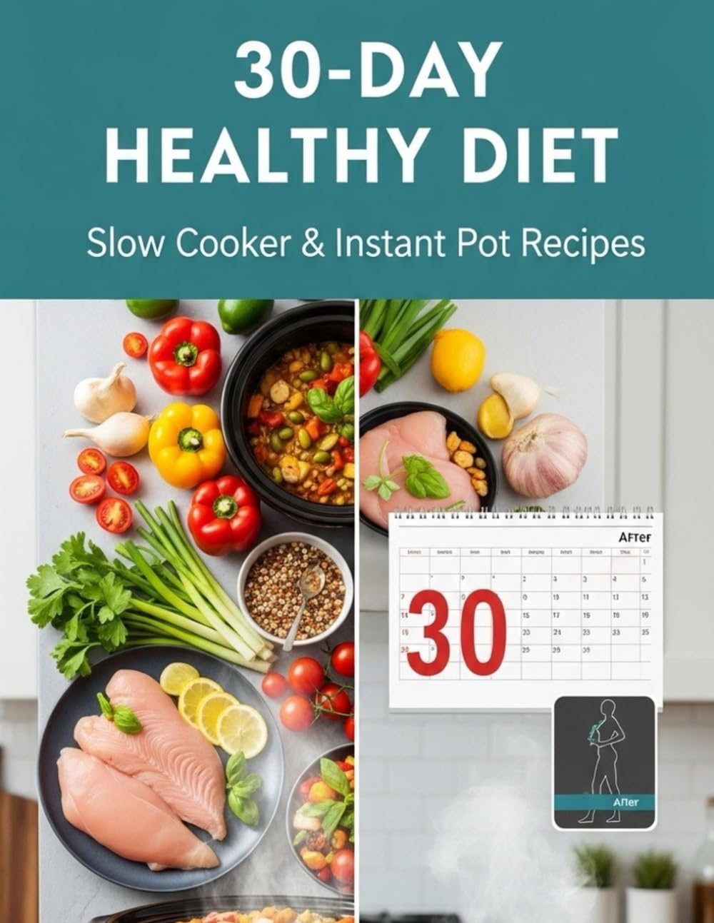 30-Day Healthy Diet Slow Cooker & Instant Pot Recipes