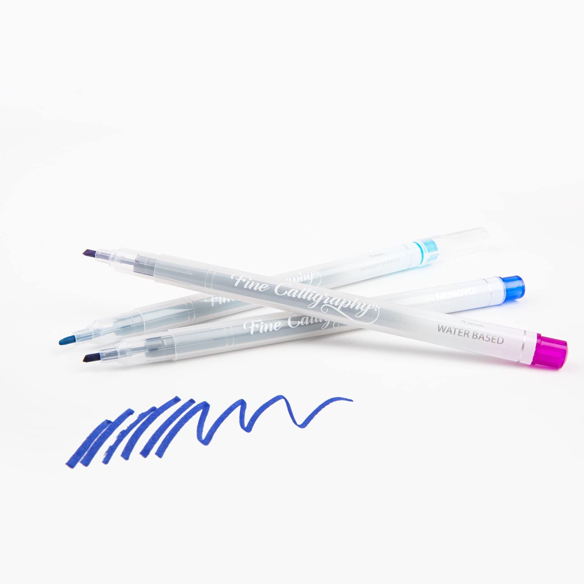 Mungyo Calligraphy pen set of 12 assorted colours - Image 3 thumbnail
