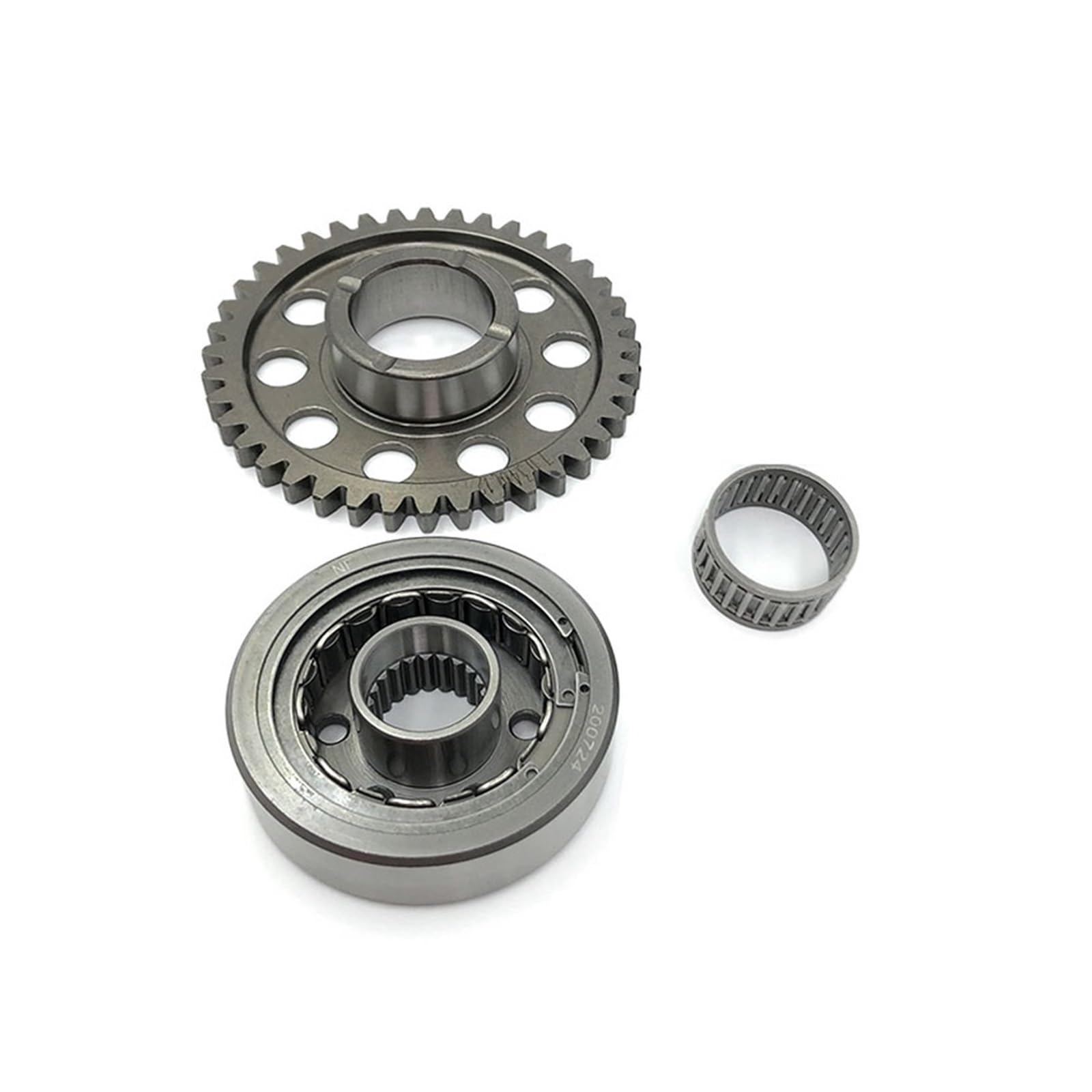 Eguias Nc450start Gear Disk Clutch Gear Box Kit Transmission Housing Fit For Zongshen Zs177mm Zs194mq Engine Part Motorcycle Nc250 Nc450 Starter Clutch Double Gear Needle Roller Bearing Kit