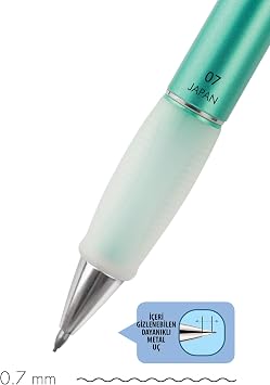 Serve Deep Mechanical Pencil, Metallic Green, 0.7 mm