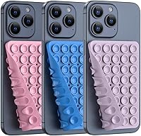 Vista 14 de Soporte de teléfono con succión de silicona de doble cara, accesorio de silicona para iPhone y Android, soporte para teléfono de ducha con espejo