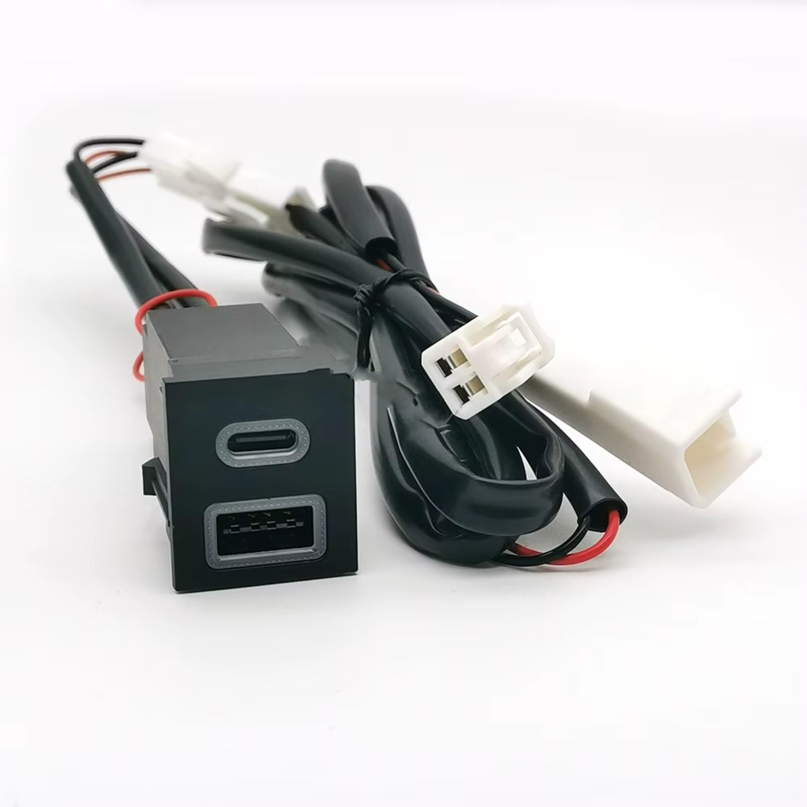 Presa USB Presa Ausiliaria Compatibile Con Toyota Per RAV4 Telefono Auto Caricabatterie Per Tipo-C PD QC3.0 Adattatore Doppia Presa Di Ricarica Presa USB