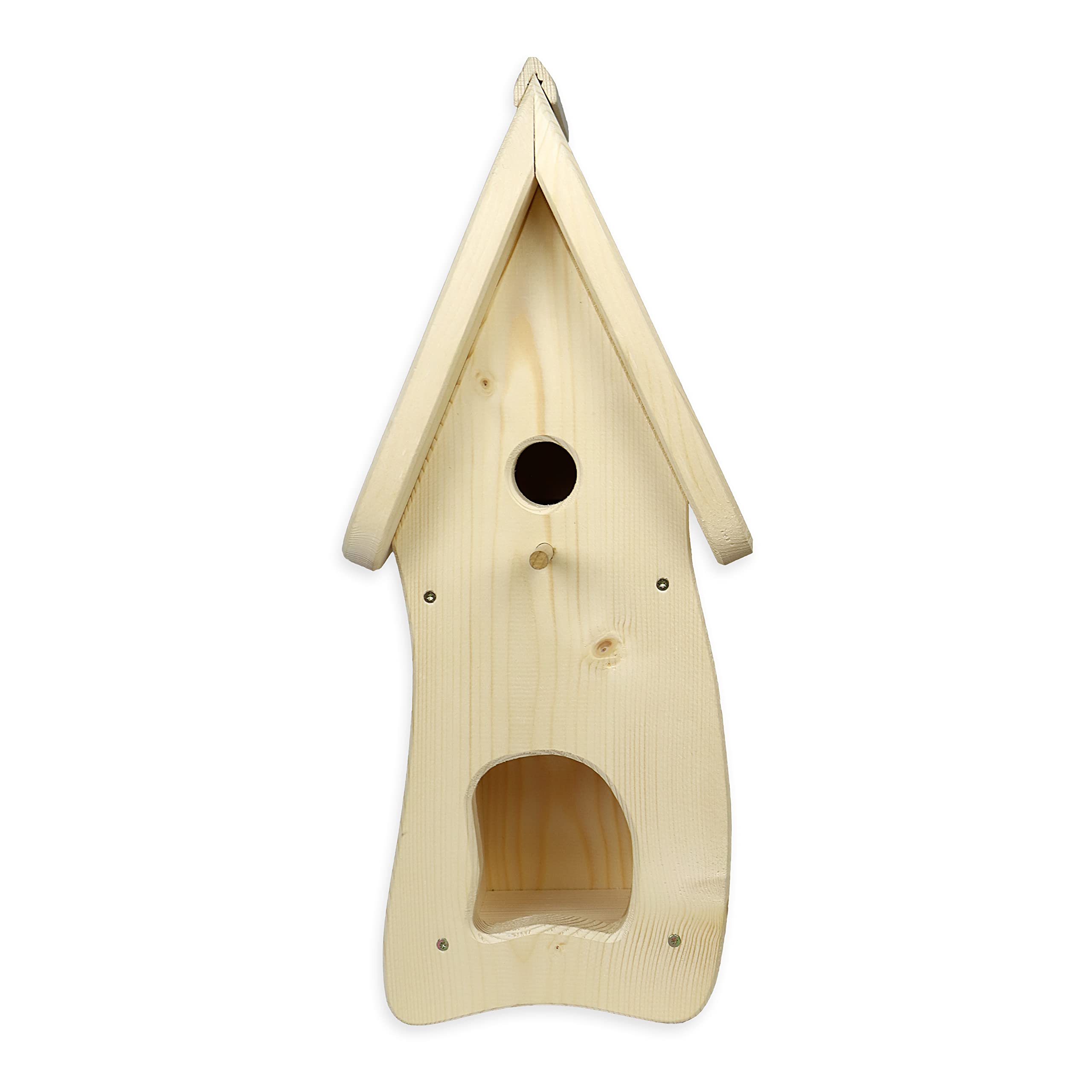 Premium Nistkasten (N1) mit Vogelfutterhaus - Nistkästen Vogelhaus Vogelhäuschen (N1)