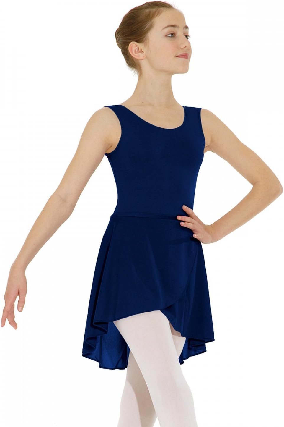 Dancewear CentralGirls' ISKIRTS Wrapover Polycrepe Skirt Iskirts Wrapover Polycrepe Skirt
