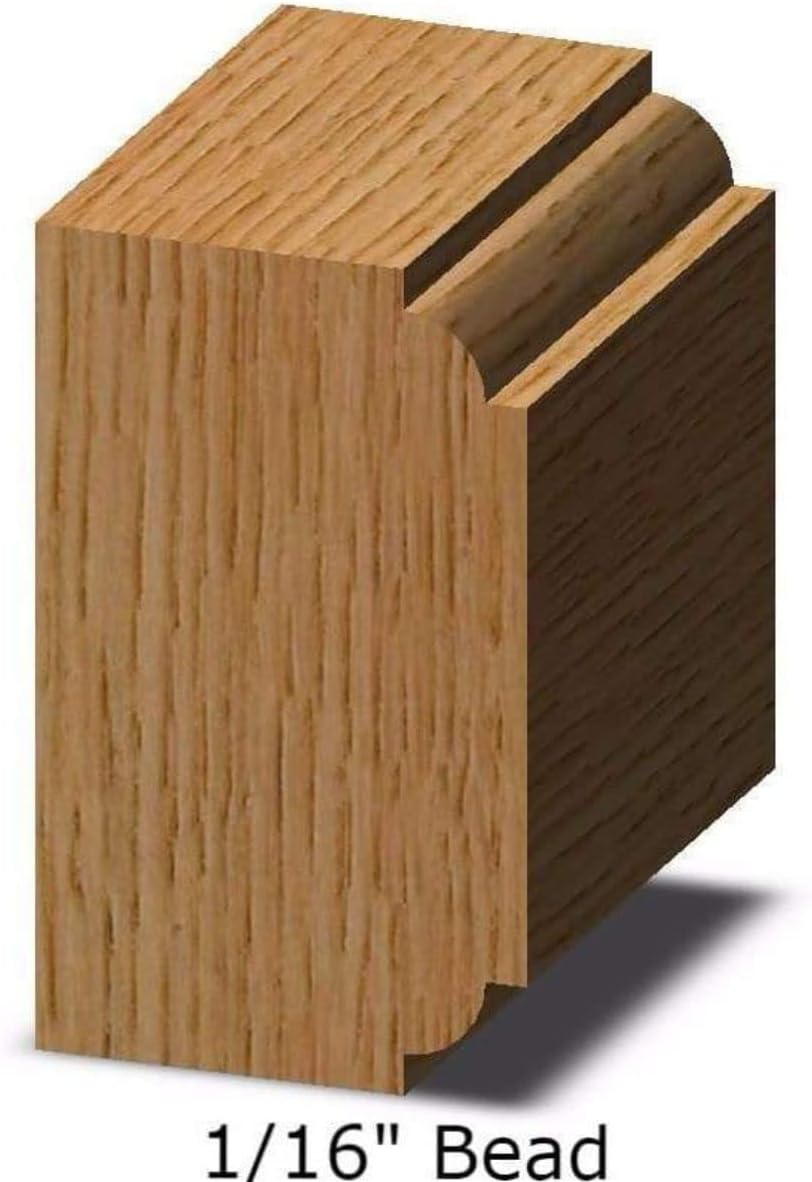 Whiteside Router Bits 2160 Double Round Over Bit with Carbide Tipped 1/8-Inch Radius, 1-1/8-Inch Large Diameter and 1/2-Inch Shank