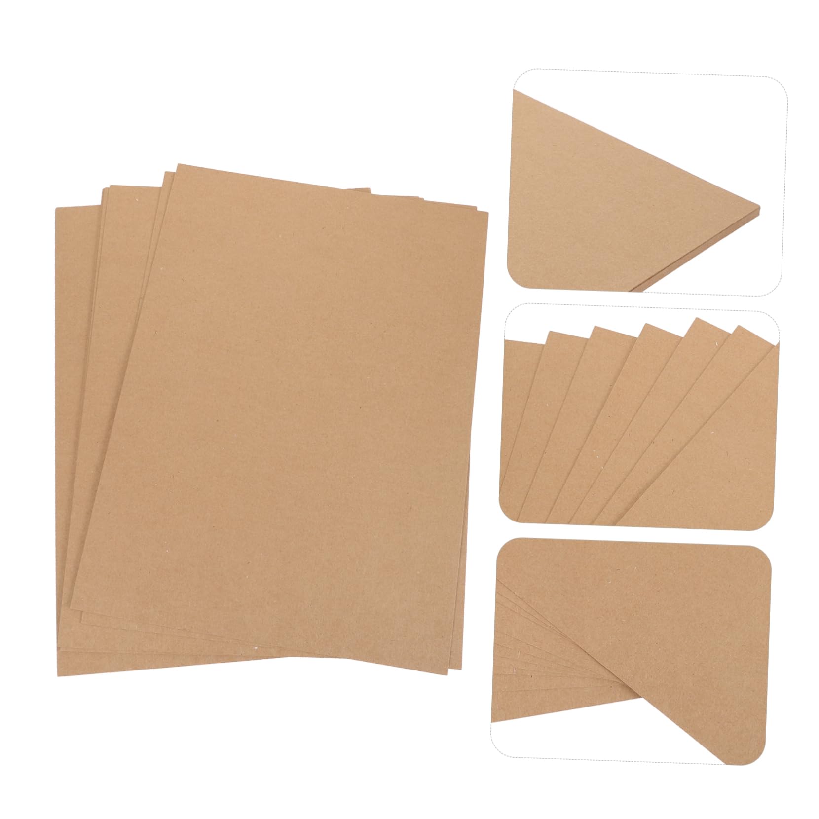 LALAFINA 10 Blatt Skizzenpapier zum Zeichnen aus Dickem Kraftpapier mit Glatter Oberfläche Leicht zu Bemalen für Künstler und Architekten im Arbeitsbereich