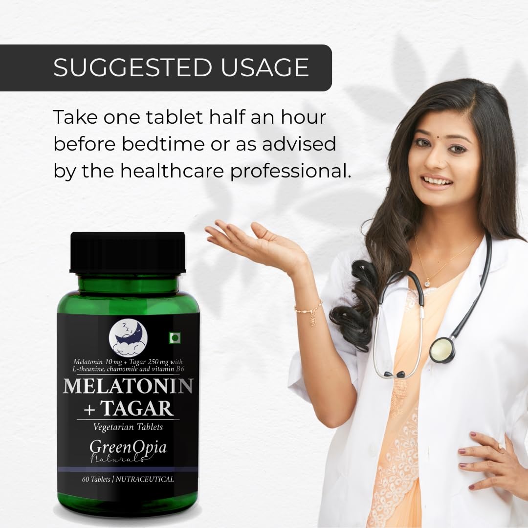 L Glutathione Reduced Melatonin 10mg With Tagar 250mg Tablets Wellness Daily Vitality 60 CAPSULES Health & Personal Care