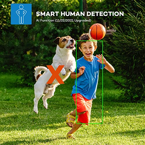 Onwote 5Mp Super Hd Poe Ip Security Camera With Audio, Smart Ai Human Detection, 2592X 1944 5 Megapixels, Indoor/Outdoor, 100Ft Ir, Ip66, Add On Camera To Poe Nvr Or Switch #TOP3