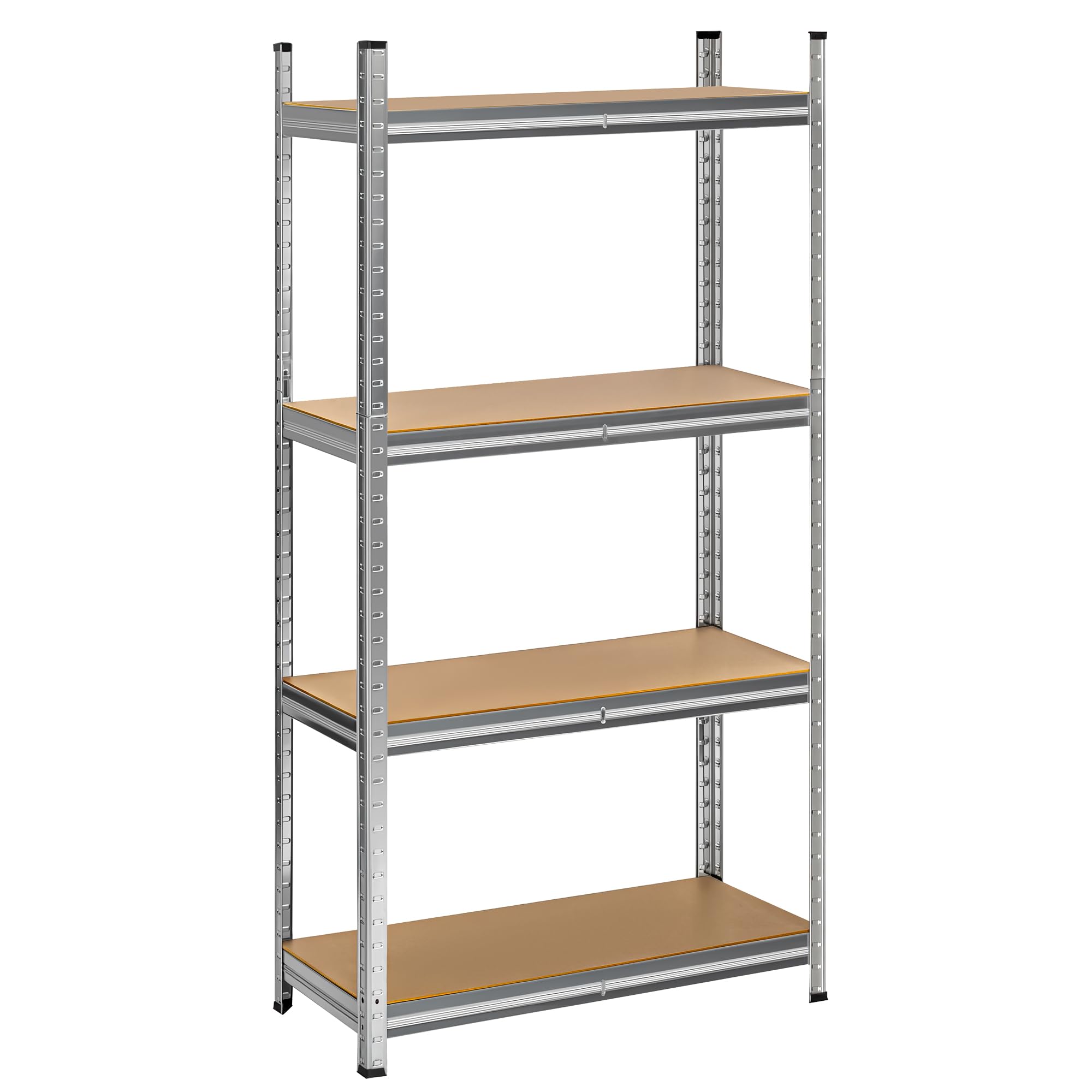 T-LoVendo Estantería Metálica Almacenaje de Acero Galvanizado + 5 Baldas MDF, 180 x 90 x 40cm, Modular, Baldas Ajustables, trastero, Garaje — view 10