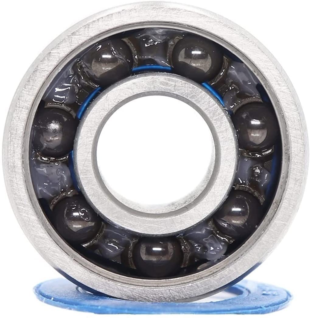 LHNBGTUIW 1PC 6000 Hybrid Ceramic Bearing 10x26x8mm Bicycle Bottom Brackets Spares 6000RS Si3N4 Ball Bearings