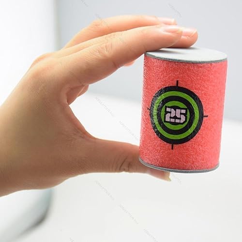 Miniatura 2 de 30pcs Soft EVA espuma de Target DartPistola de juguete Shoot dardos para Nerf N-strike Blaster de bala, 6pcsset, 5-Set