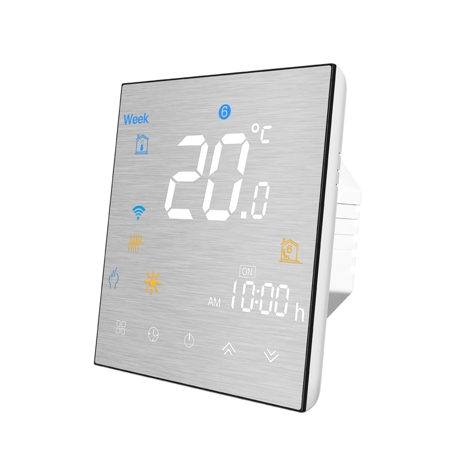 WiFi Inteligentny Termostat Regulator Temperatury Do Wody/Elektrycznego Ogrzewania Podłogowego Wody/Kocioł Gazowy OszczęDza Energię I Koszty Ogrzewania(Wifi Boiler Heating)