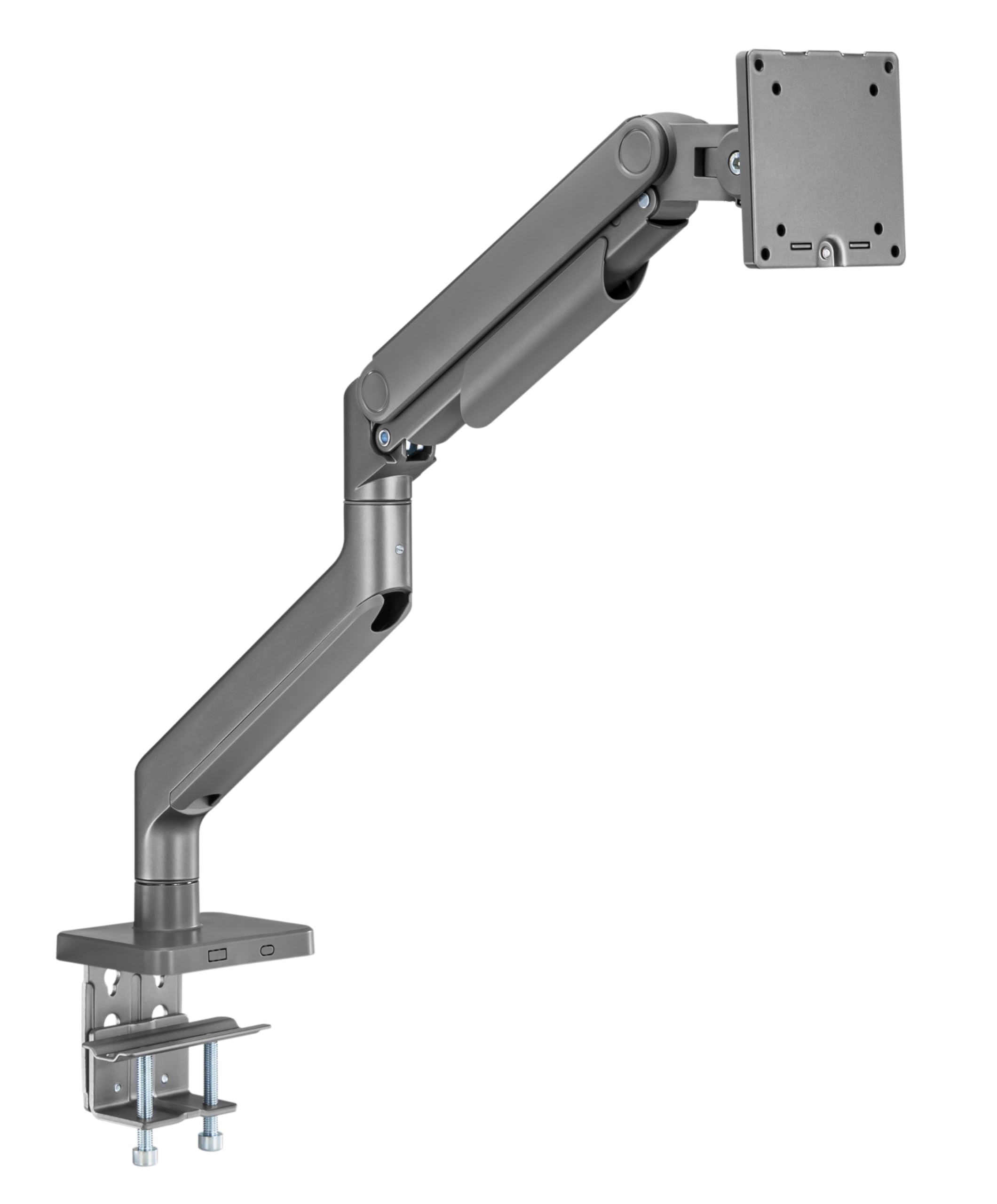 HALTERUNGSPROFI Mount Pro Bracket Profi Support pour Moniteur Extra Fort jusqu'à 20 kg Bras de Support jusqu'à 49 Pouces avec Ressort à gaz moniteurs LCD LED VESA 75x75 100x100 OFFICE-GS712AEXSG