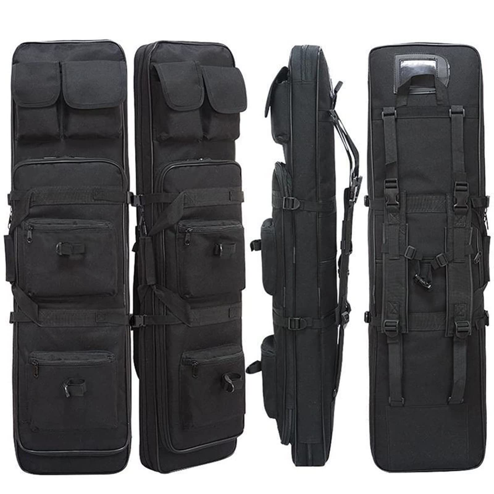 Funda para Rifles de Escopeta,85cm/100cm/120cm Funda Blanda para Pistolas Táctico,Airsoft Funda Escopeta Porta Caza,Bolsa Táctica para Fusil con Correa para el Hombro