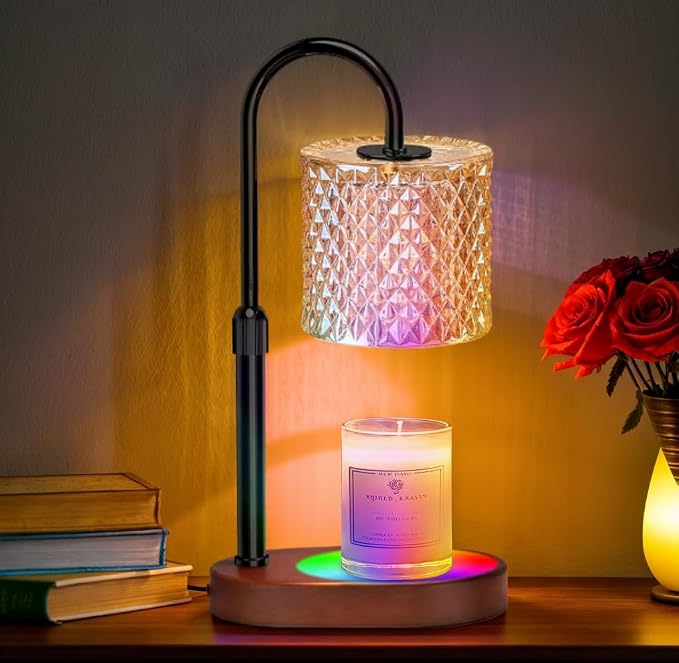 Engpure Candle Warmer Lamp with Timer Dimmer Height Adjustable for Women Birthday Gift, Mothers Day Gift, House Warming Gifts New Home Decor, Electric Candle Warmer Gifts for Women