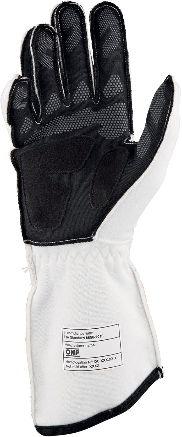 OMP Tecnica Gloves White Medium