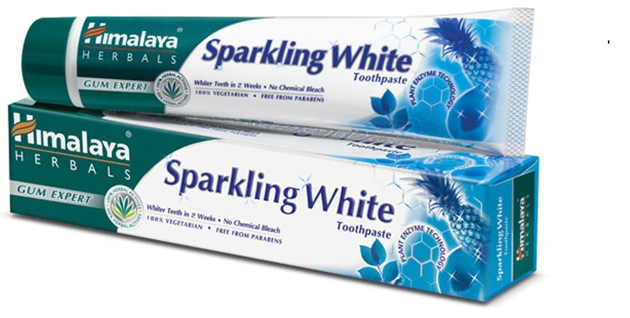 Himalaya Herbals Sparkling White Toothpaste, 80g, [Pack of 2] (B06X9QCHFF) Amazon Price History, Amazon Price Tracker