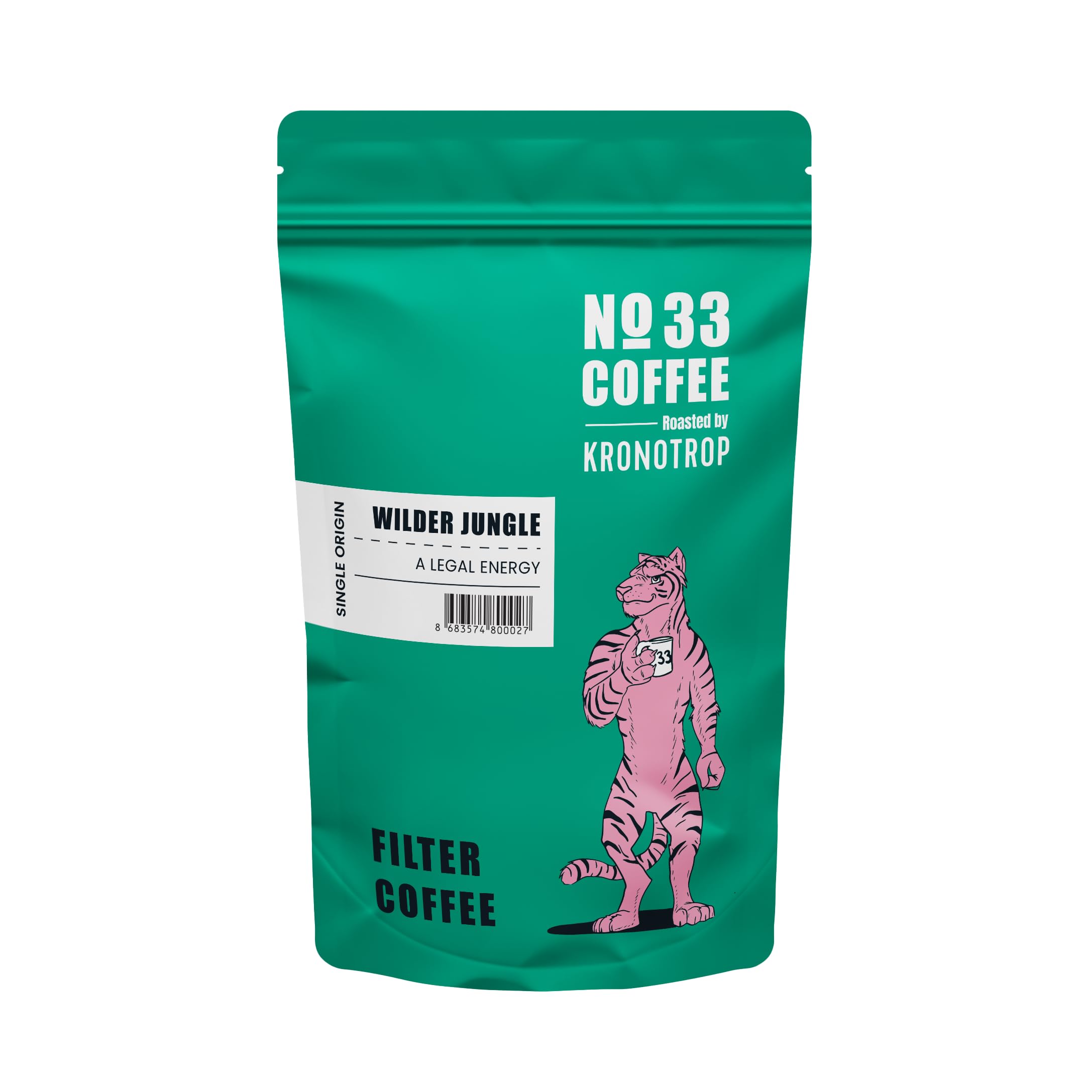 No33 Wilder Jungle Filtre Öğütülmüş 250 g