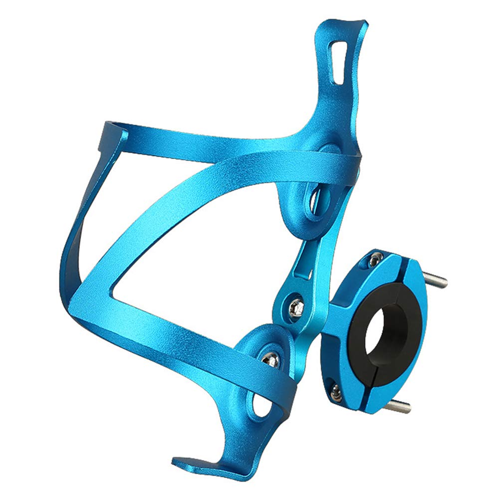 Uchwyt na butelkę rowerową, uchwyt na kubek rowerowy, uchwyt na napoje, koszyk na bidon rowerowy, aluminiowy uchwyt na butelkę rowerową z adapterem na bidon do rowerów górskich, wózków dziecięcych, (k