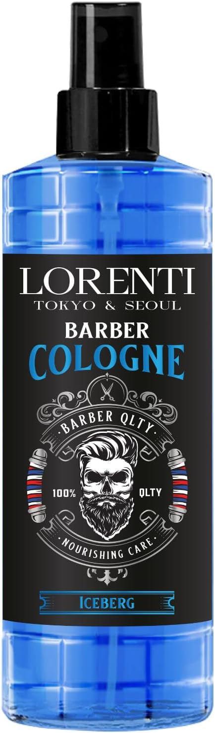 Lorenti Iceberg Aftershave Barber Cologne for Men | Long Lasting Mens Cologne – Clean, Refined, Masculine Perfume for Men – Clean & Sterilize Skin 400 mL Lorenti Iceberg Aftershave Barber Cologne for Men | Long Lasting Mens Cologne – Clean, Refined, Masculine Perfume for Men – Clean & Sterilize Skin 400 mL