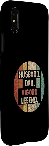 Miniatura 6 de Funda para iPhone 11 Pro Max Husband Dad Vigoro Legend Vintage para el Día del Padre
