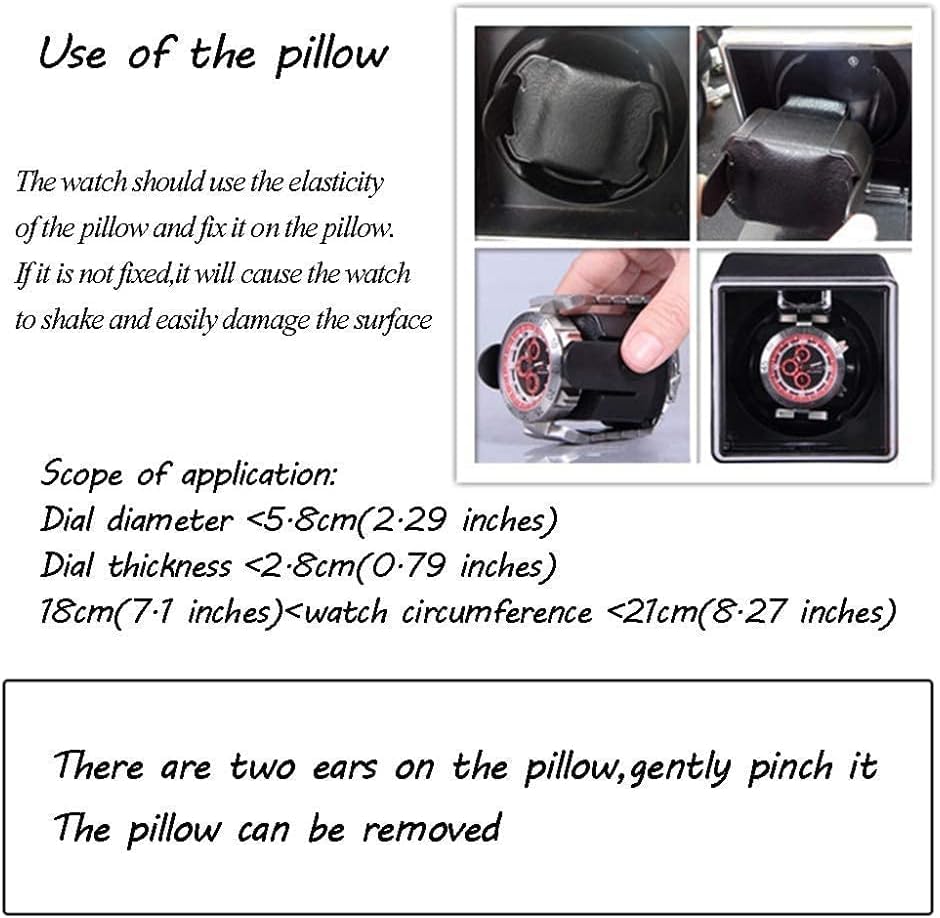 FENOKD Watch Winder Box Watch Winder for Watch Display Stand Watch Winder for Automatic Watches