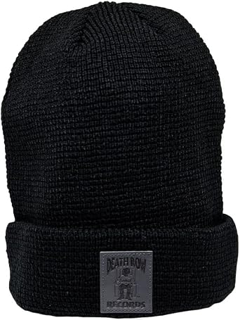 Ripple Junction Death Row Records Black Beanie Hat