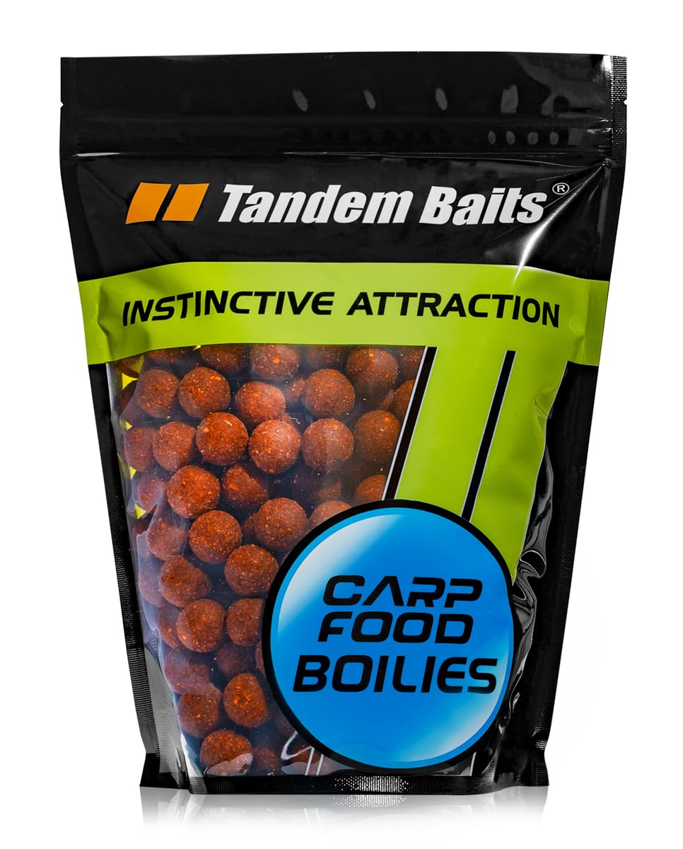 Tandem Baits Carp Food Boilies Tasty Boilies For Carp Fishing Bait Lure Attractant For Big Fish Fishing Carp & Fishing Accessories Total Scoopex 18 mm 1 kg