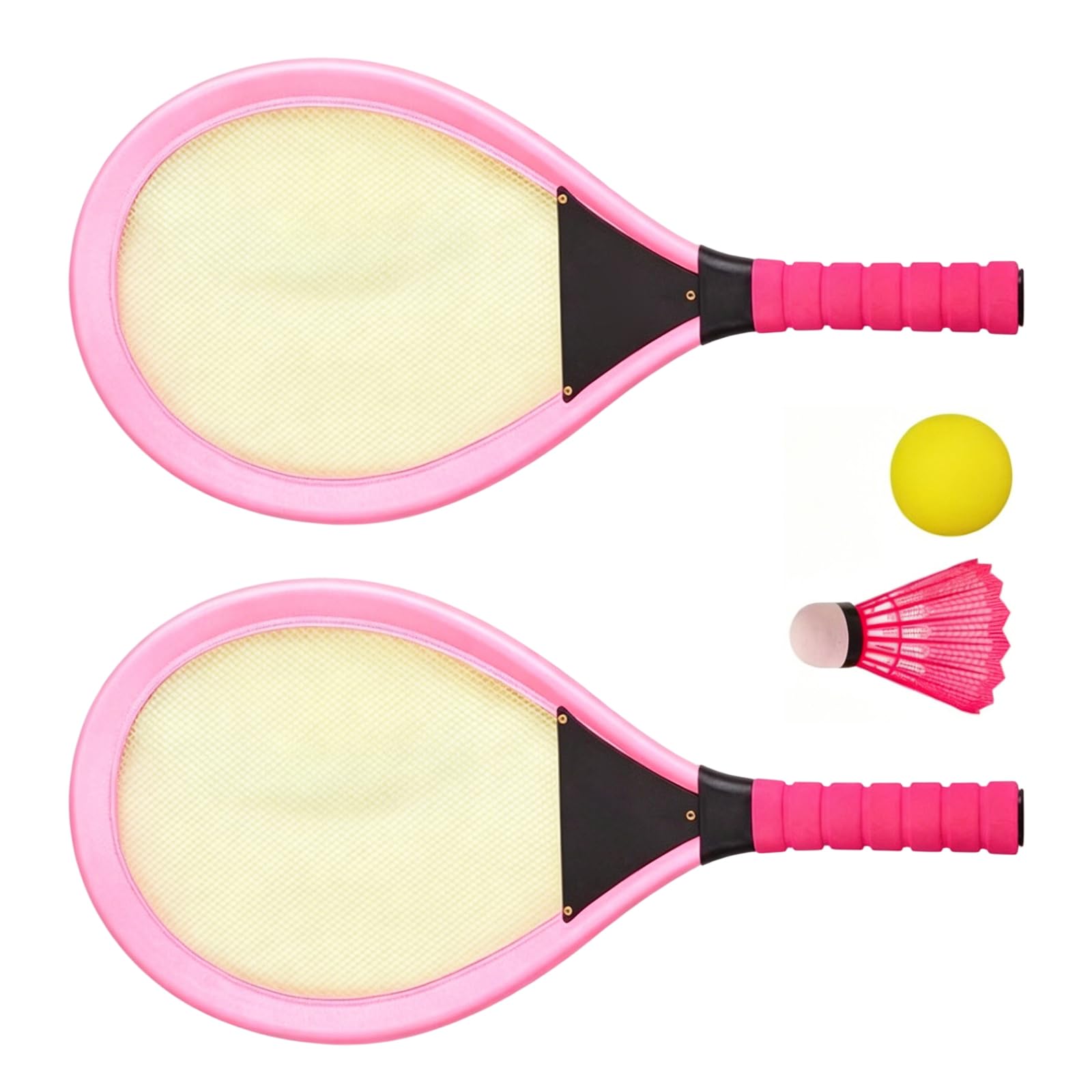LLUJIAXI Soft NBR Parent Interactive Tennis And Badminton Racket Toy Set For Outdoor Family