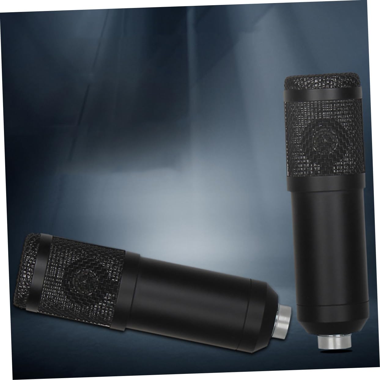 CLISPEED Microfono Condensatore in Leggera Lega di Alluminio per Registrazione Professionale USB Regolazione Volume Colore Casuale per Studi di Registrazione e Doppiaggio