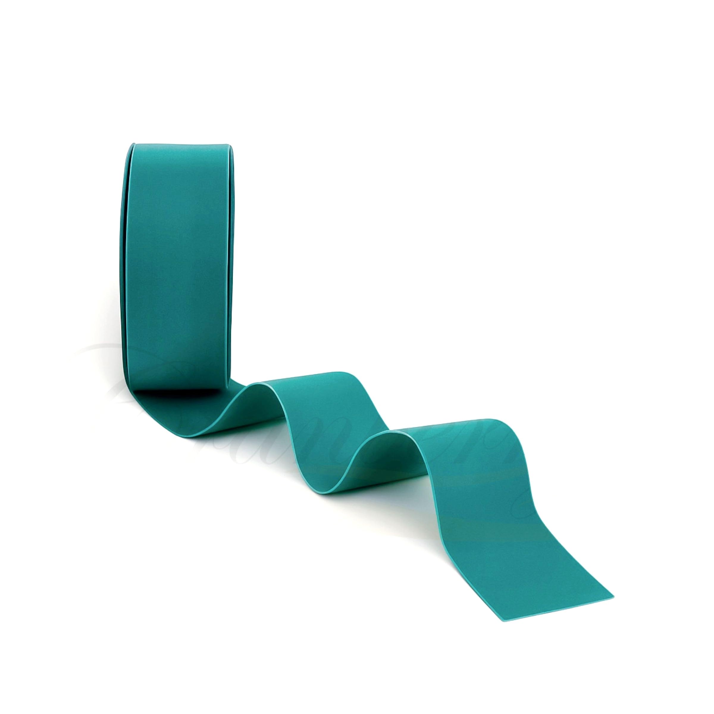 Turquoise/Teal Velvet Ribbon, 38mm Wide x 2 Metre Cut Length