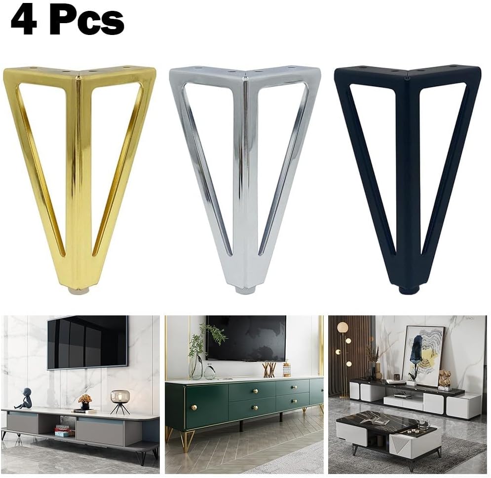 Anti Slip Furniture Pads 10/20/35PCS - Adjustable Table Shims Stopper Chairs Sofas Tables, Non-Slip Floor Protector Pads with Strong, Black(Gold)