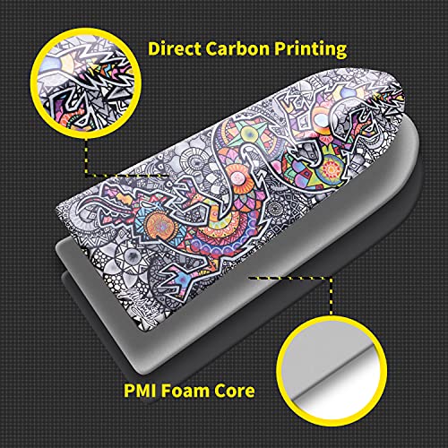 Hornet Watersports Dragon Boat Paddle Adjustable Carbon Fiber Artist Dragon Lightweight Idbf Approved… #TOP4