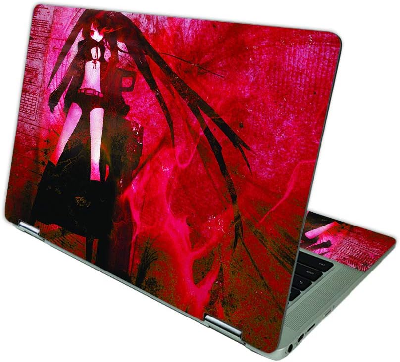 MightySkins Skin Compatible with HP Chromebook x360 14 (2021) - Anime | Protective, Durable, and Unique Vinyl Decal wrap Cover | Easy to Apply, Remove, and Change Styles | Made in The USA