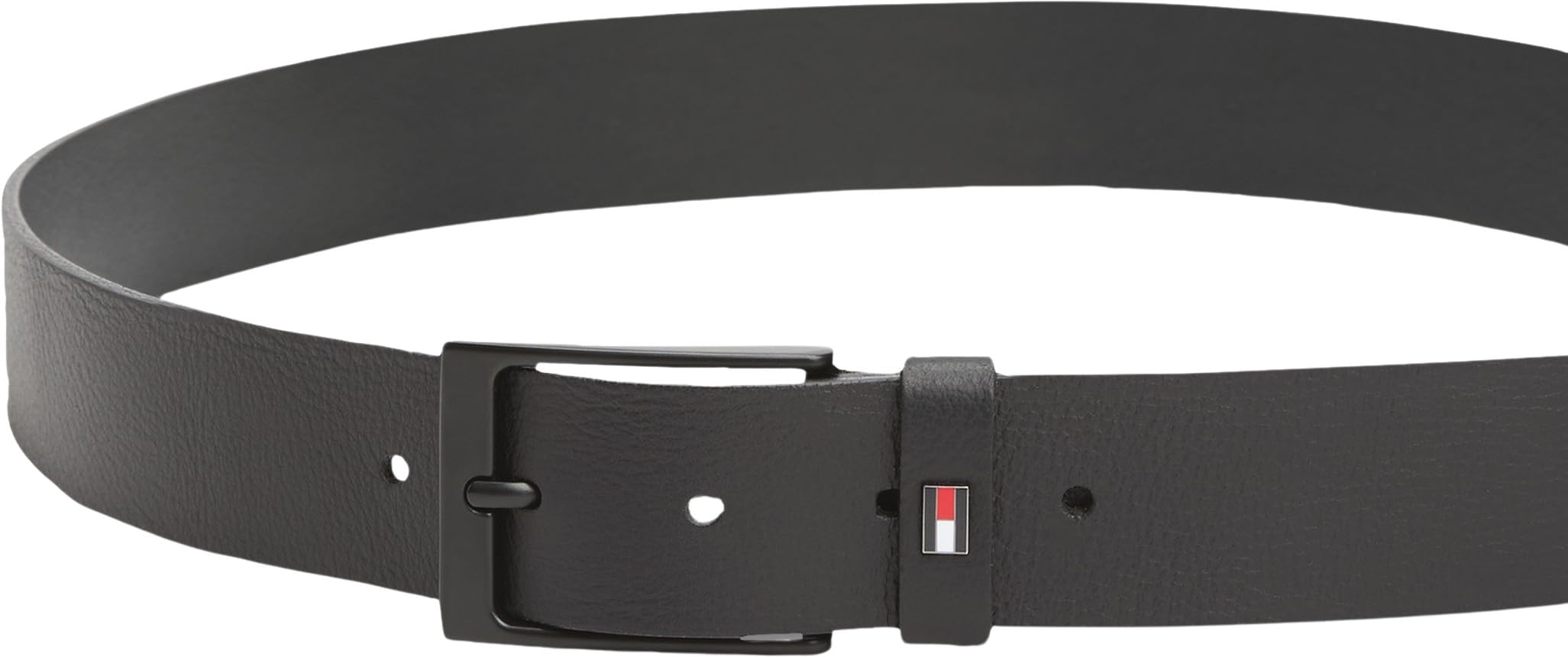 Tommy Hilfiger Stały pasek męski, Czarny, 115