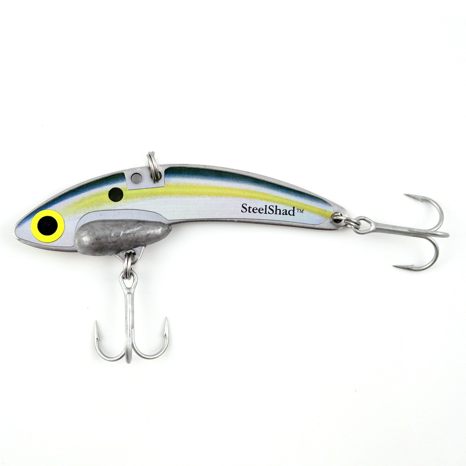 SteelShad - Bass Fishing Lures - Lipless Crankbait for Freshwater Fishing - Long Casting Shad Crankbait Perfect for Bass, Walleye, Trout - Original (3/8 oz)