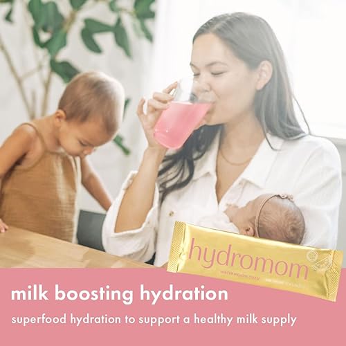 Miniatura 4 de Boobie Hydromom Superfood - Mezcla de bebida con electrolitos, sandía Yuzu, energía refrescante e hidratación para mamás, esenciales para llevar y