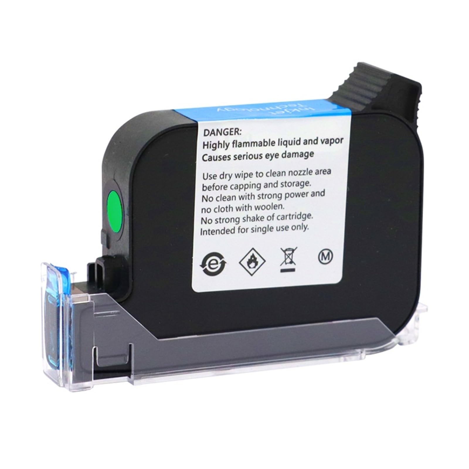 Cartuccia d'inchiostro ad asciugatura rapida da 12,7 mm, cartuccia d'inchiostro 2588, altezza di stampa 42L Su Cartone, Legno(Green)