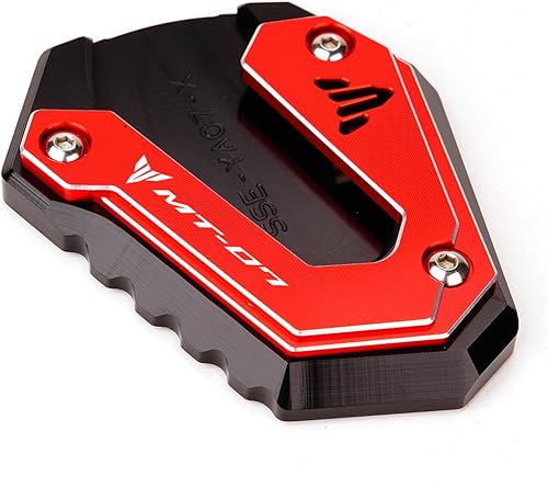 Vista 3 de CNC aluminio for Yamaha MT 07 2021 2022 MT07 MT09 Tracer 700/900/GT TRACER9/7/GT Motorcycle Kickstand Foot Side Stand Extension Pad