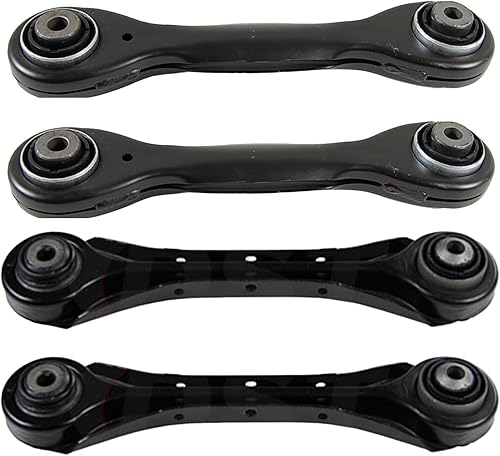Miniatura 132 de Detroit Axle - Kit de brazos de control delanteros de 4 piezas para Nissan Cube 2009-2014, Nissan Versa 2007-2012 2 brazos de control inferiores con