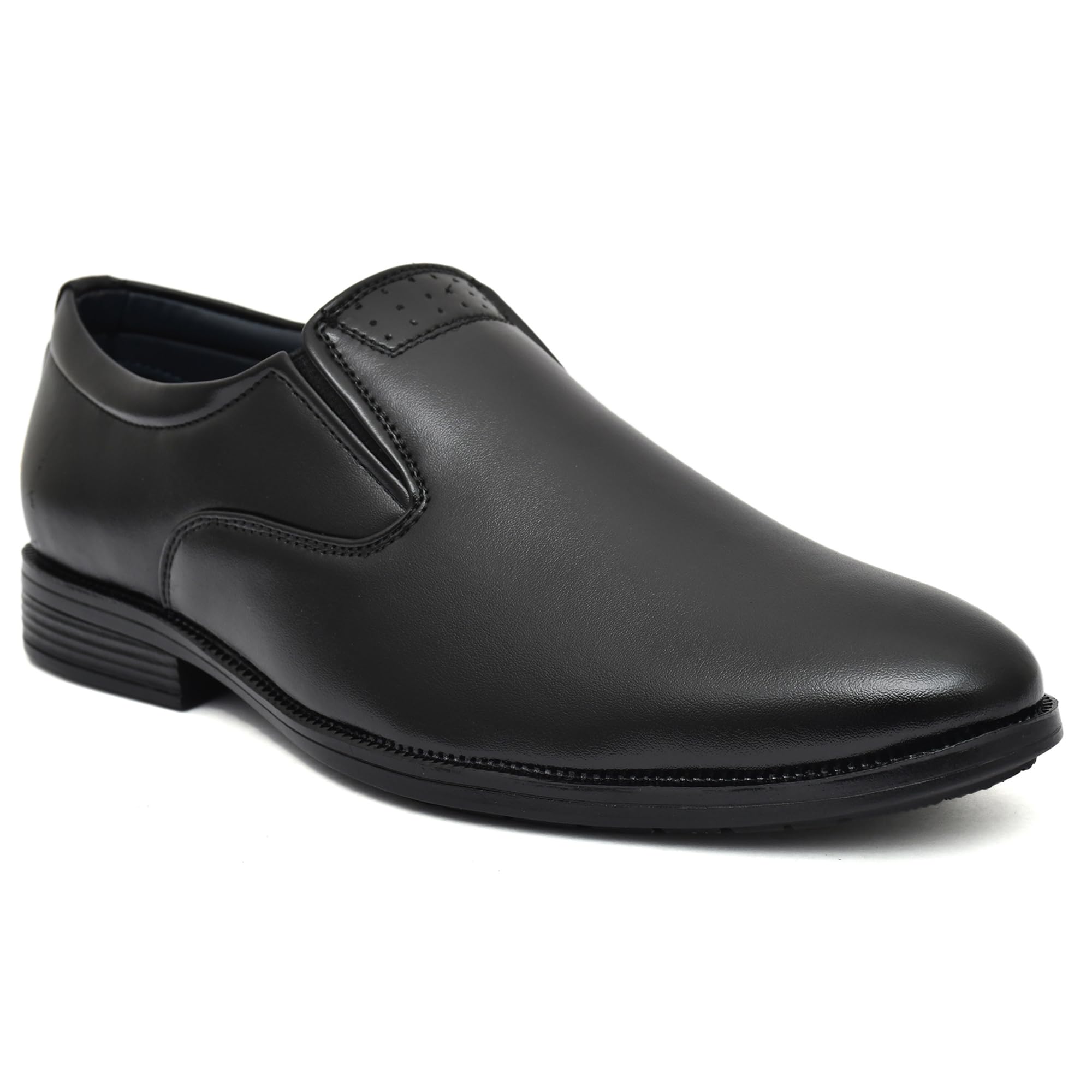VOBL& Synthetic Leather Lightweighted & Comfortable Formal Moccasins for Men (Black, 8) (B0CVRRF9GH) Amazon Price History, Amazon Price Tracker