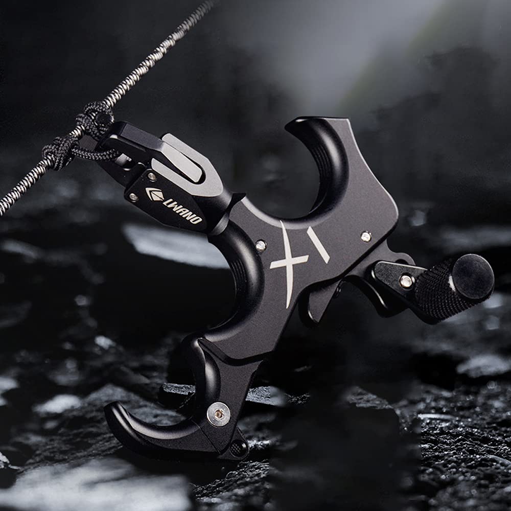 Aide à La Libération 4 Doigts TOPARCHERY – Pour Arc Compound – Rotation 360°