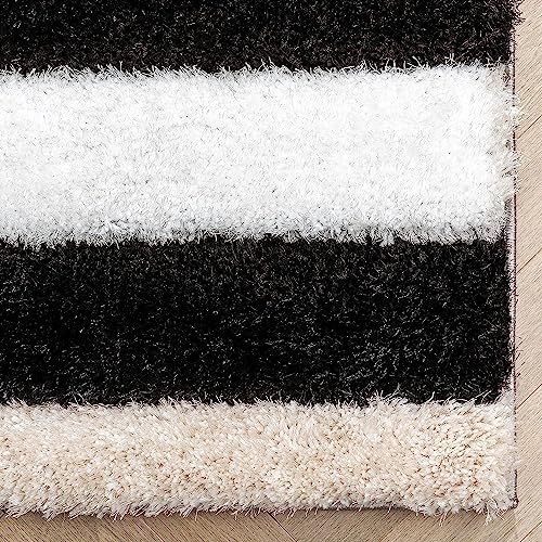Image of Modern Quality Carpet /Trending Design Hand Woven Fluffy Rug /Mats for Bedroom /Dinning Hall /Living Room 2-inch Thick [Size 10x12 feet]