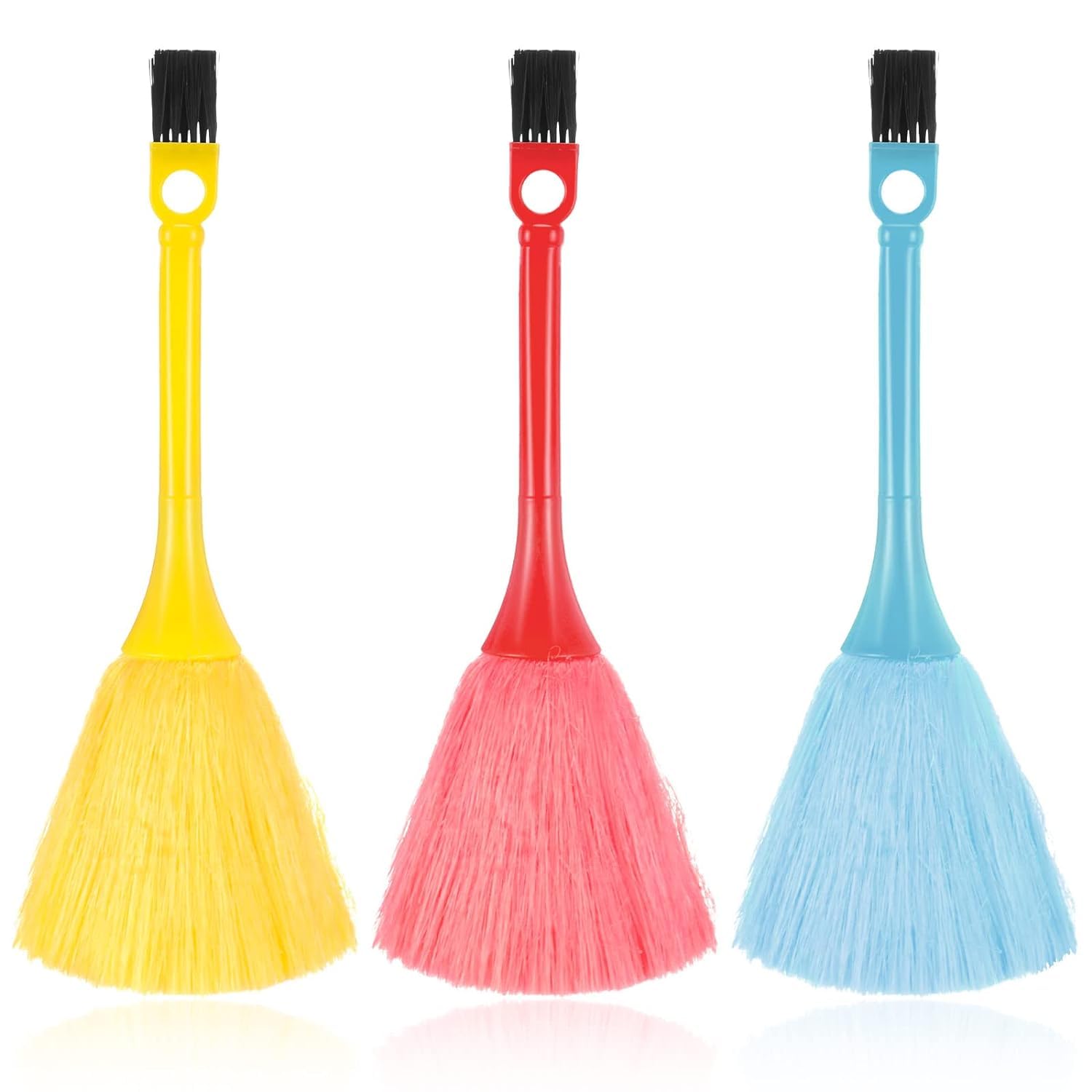 LIRABS 3 Pieces Computer Brush | Computer Keyboard Brush | Kitchen Duster | Laptop Keyboard Brush | Computer Dual Brush | Cleaning Tool for Computer