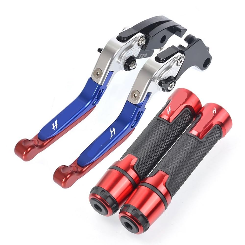 PLIQVBN Clutch Brake shafts Motorcycle Adjustable Brake Clutch Levers Handlebar Grips for for Hayabusa for GSXR1300 for GSX1300R 1999-2007